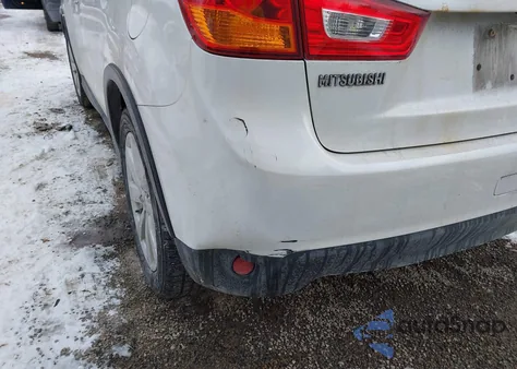 2015 Mitsubishi Outlander Sport Es из США, поврежденный, VIN 4A4AR3AW0FE037648